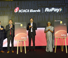 Launch of ICICI Coral RuPay Credit card