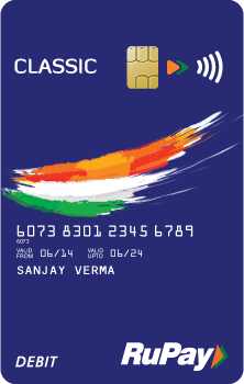 npci rupay card RuPay Classic Debit