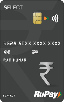 npci rupay card Select Credit